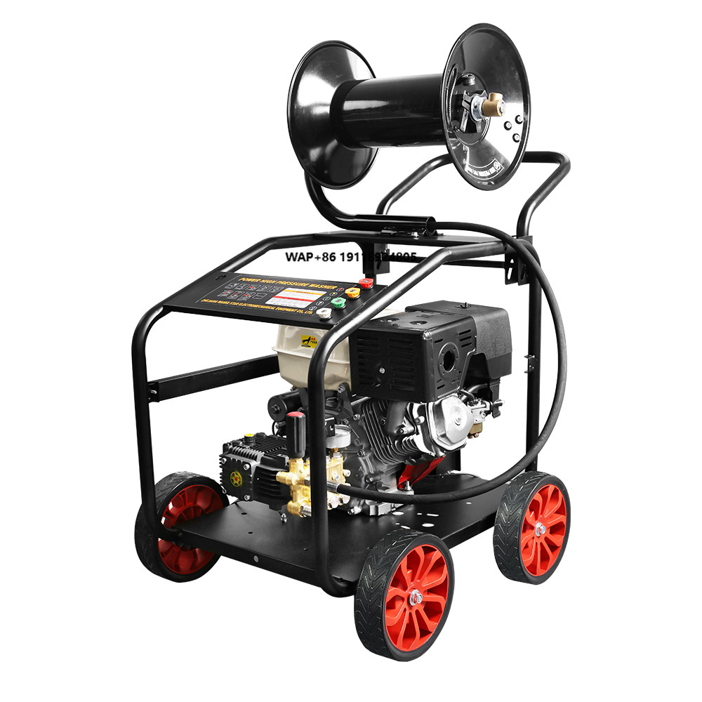 Pressure Washer 3000Psi - Powerful 200bar/3000psi Commercial Petrol High Pressure