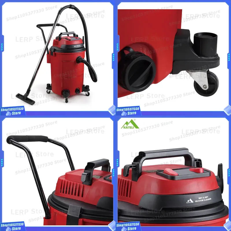 Wet Dry Vacuum 60L - 2400W 60L Electric Wet Dry Vacuum