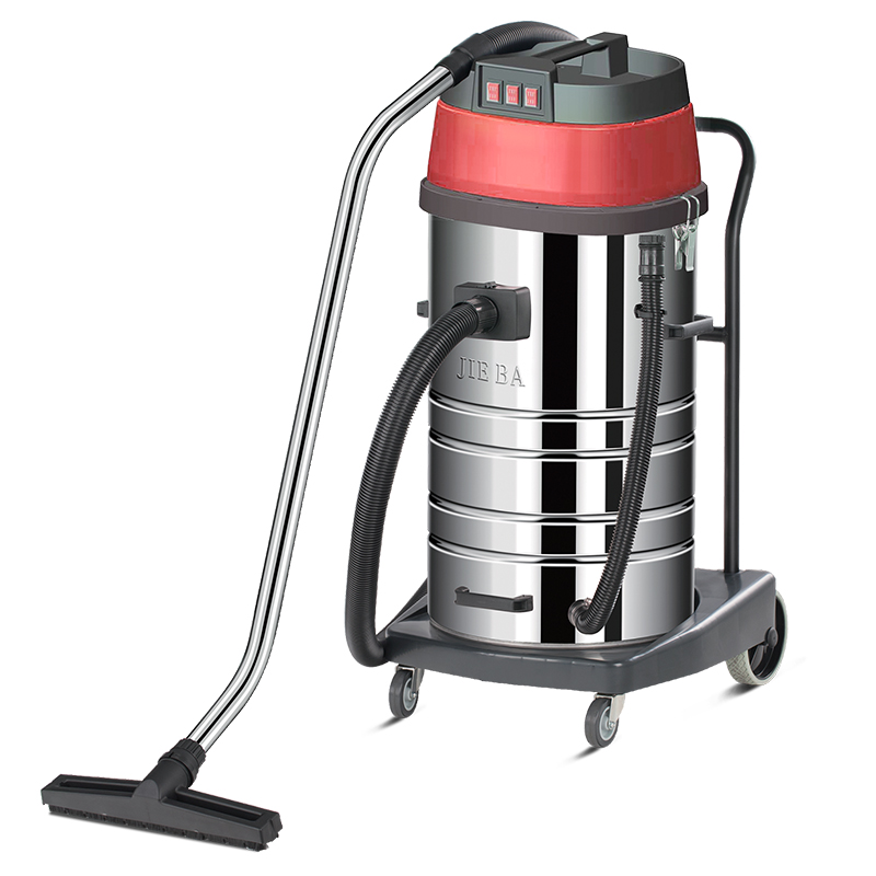 Industrial Vacuum Cleaner 3000W - Large Scale Industrial 80L Red Vacuum