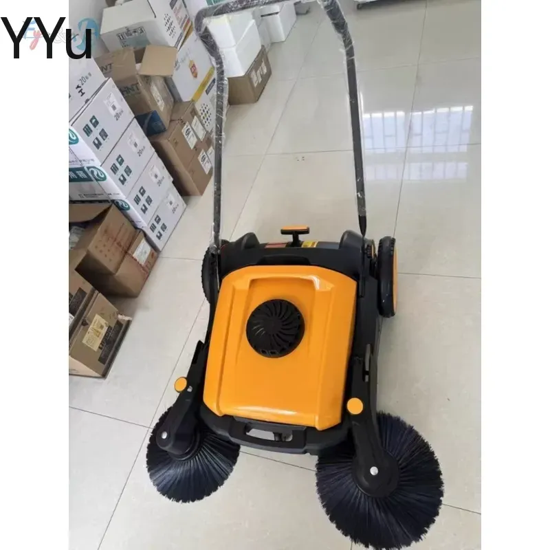 Floor Sweeper Machine Manual - for Industrial Manual Walk Behind Floor
