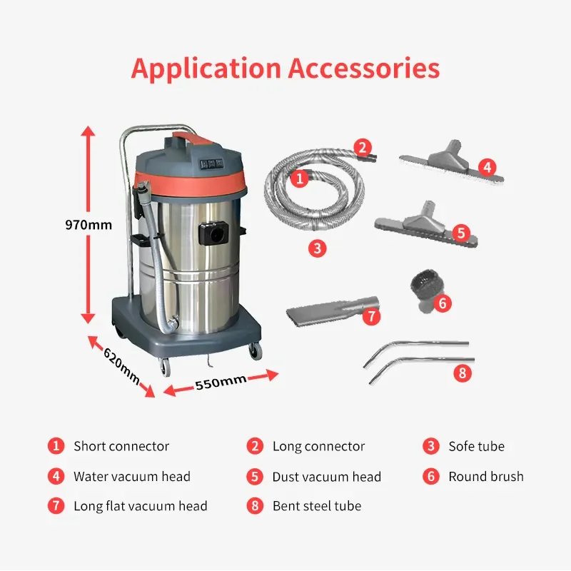 60L Two Motors Triple Motors S - Wet Dry Vacuum 60L recension och pris