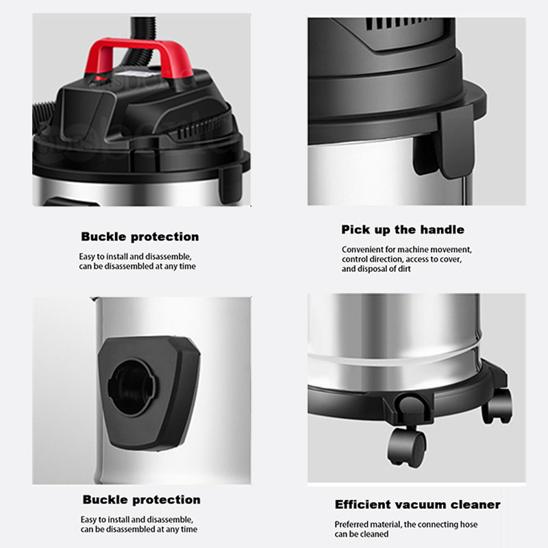 30L/18L Vacuum Cleaner Wet And - Industrial Vacuum Cleaner 3000W recension och pris