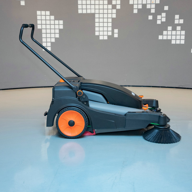 Mini Manual Hand Push Industri - Floor Sweeper Machine Manual recension och pris