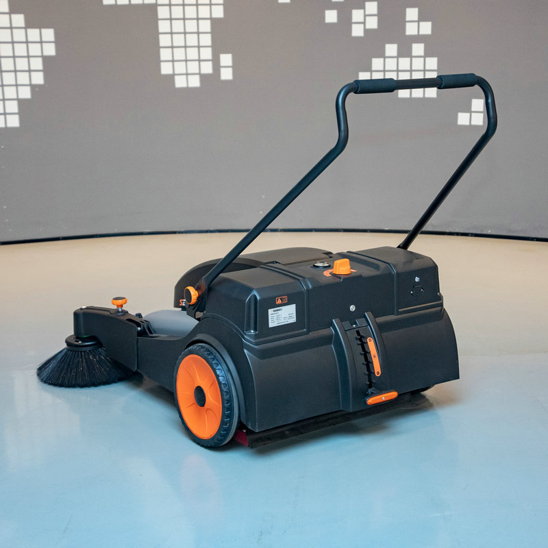Mini Manual Hand Push Industri - Floor Sweeper Machine Manual recension och pris