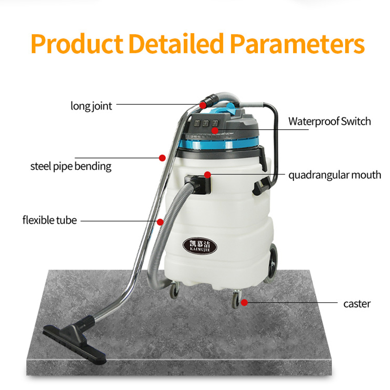 90L Vacuum Cleaner with 3 Moto - Industrial Vacuum Cleaner 3000W recension och pris