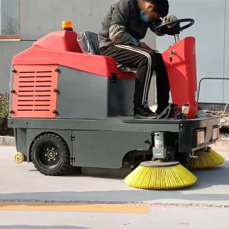 Walk Behind Industrial Floor S - Floor Sweeper Machine Manual recension och pris