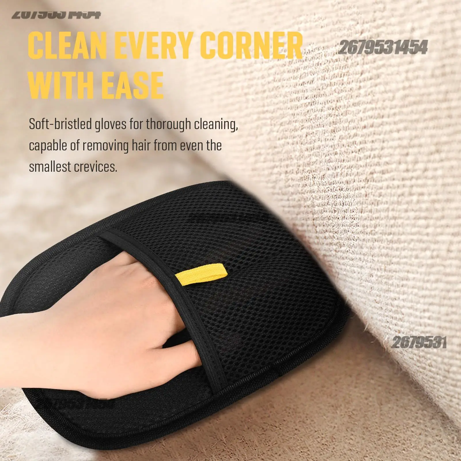 1/2PCS Pet Hair Remover Glove  - Carpet Extractor Machine recension och pris