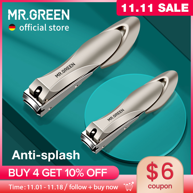 MR.GREEN Nail Clippers Stainle - Escalator Cleaning Machine recension och pris
