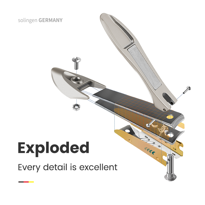 MR.GREEN Nail Clippers Stainle - Escalator Cleaning Machine recension och pris