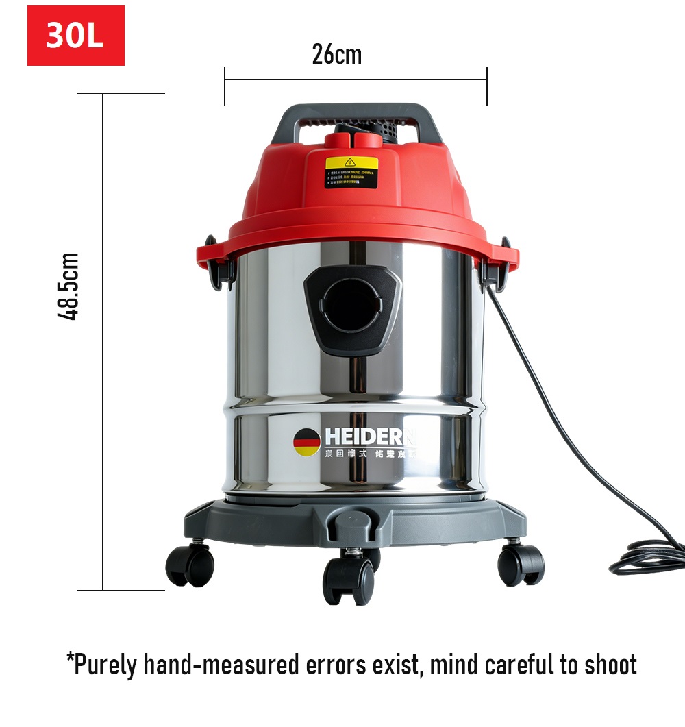 30L High Power Wet & Dry Vacuu - Industrial Vacuum Cleaner 3000W recension och pris