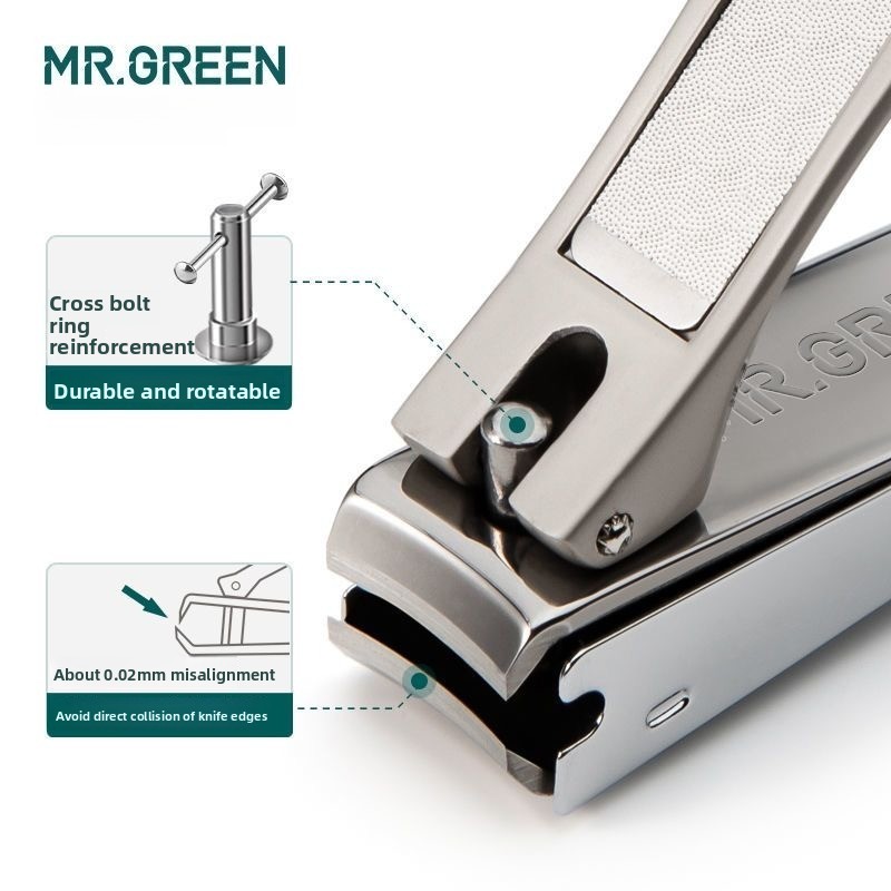 MR.GREEN Nail Clipper Stainles - Escalator Cleaning Machine recension och pris
