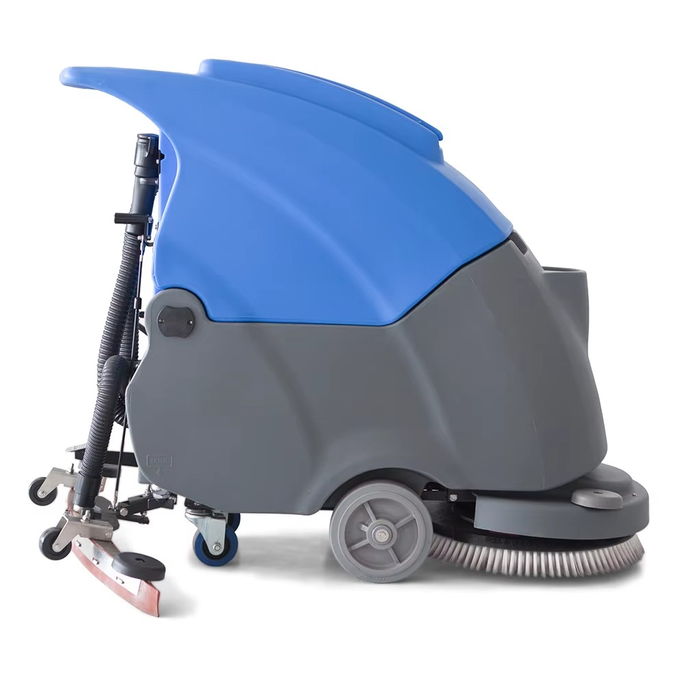 Electric Walk-Behind Floor Scr - Floor Scrubber Machine Walk Behind recension och pris