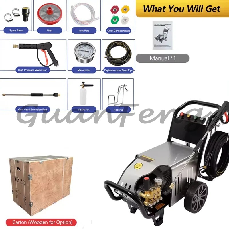 220V Industrial High Pressure  - Pressure Washer 3000Psi recension och pris