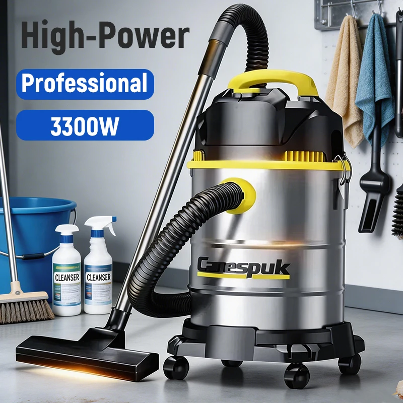 3300W Industrial Wet Dry Vacuu - Industrial Vacuum Cleaner 3000W recension och pris