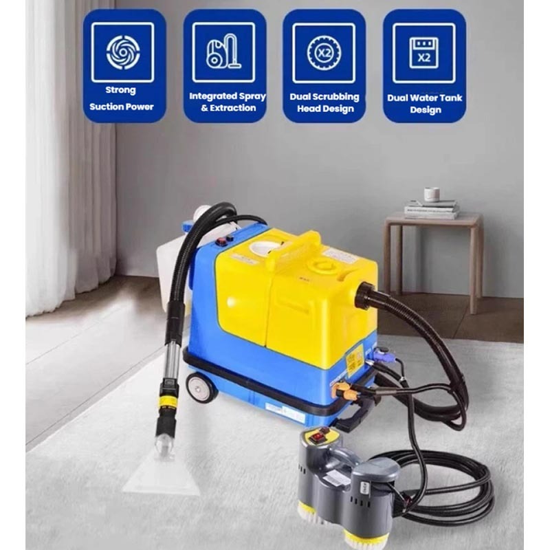 9L/10L Dual Tank Commercial Ca - Carpet Extractor Machine recension och pris