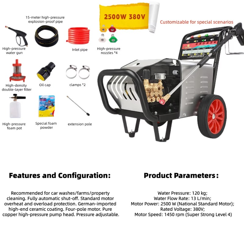 【2026】 Commercial Car Wash Mac - Steam Cleaner Commercial 3000W recension och pris