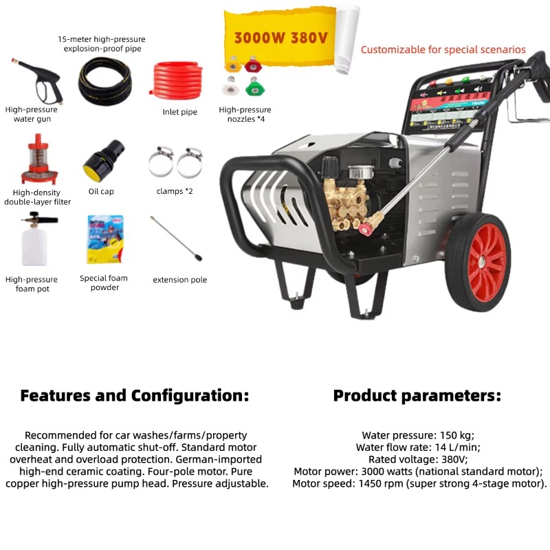 【2026】 Commercial Car Wash Mac - Steam Cleaner Commercial 3000W recension och pris