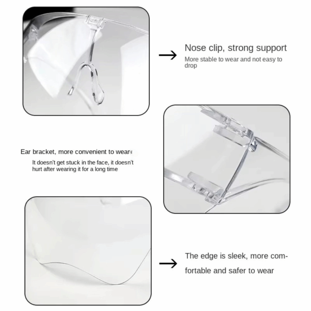 Anti Fog Full Face Mask Transp - Escalator Cleaning Machine recension och pris