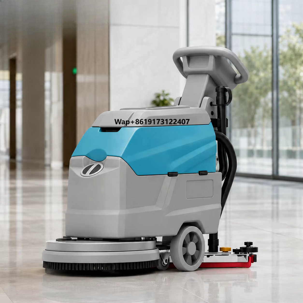 F450 Electric Walk Behind Floo - Floor Scrubber Machine Walk Behind recension och pris