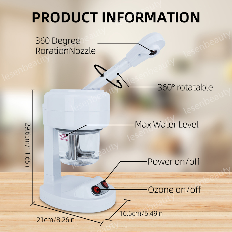 Facial Steam Machine Ion Spray - Escalator Cleaning Machine recension och pris