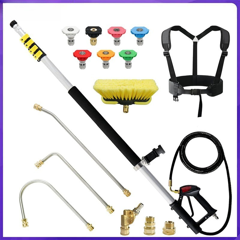24FT Telescoping Pressure Wash - Pressure Washer 3000Psi recension och pris