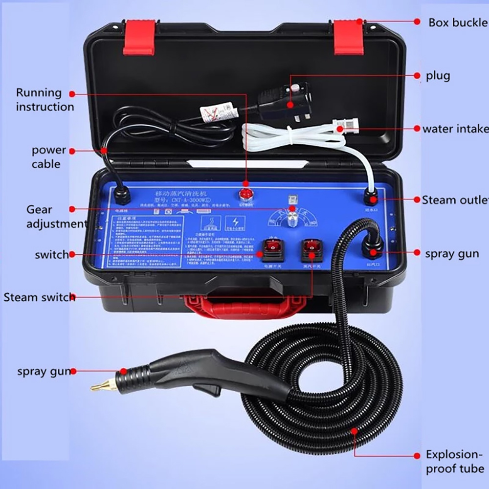 3000W Commercial Household Ste - Steam Cleaner Commercial 3000W recension och pris