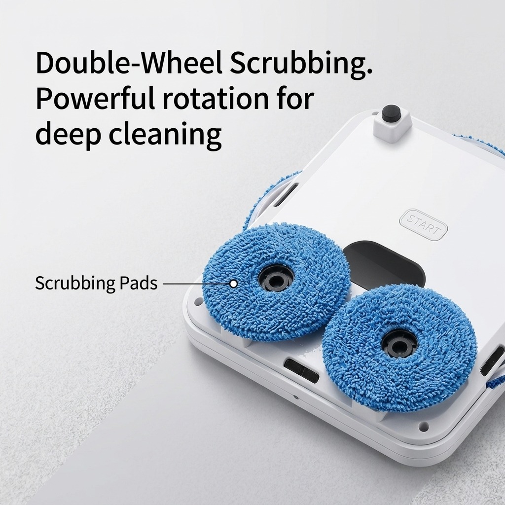 Robot Mop Cleaner, Automatic D - Floor Sweeper Machine Manual recension och pris