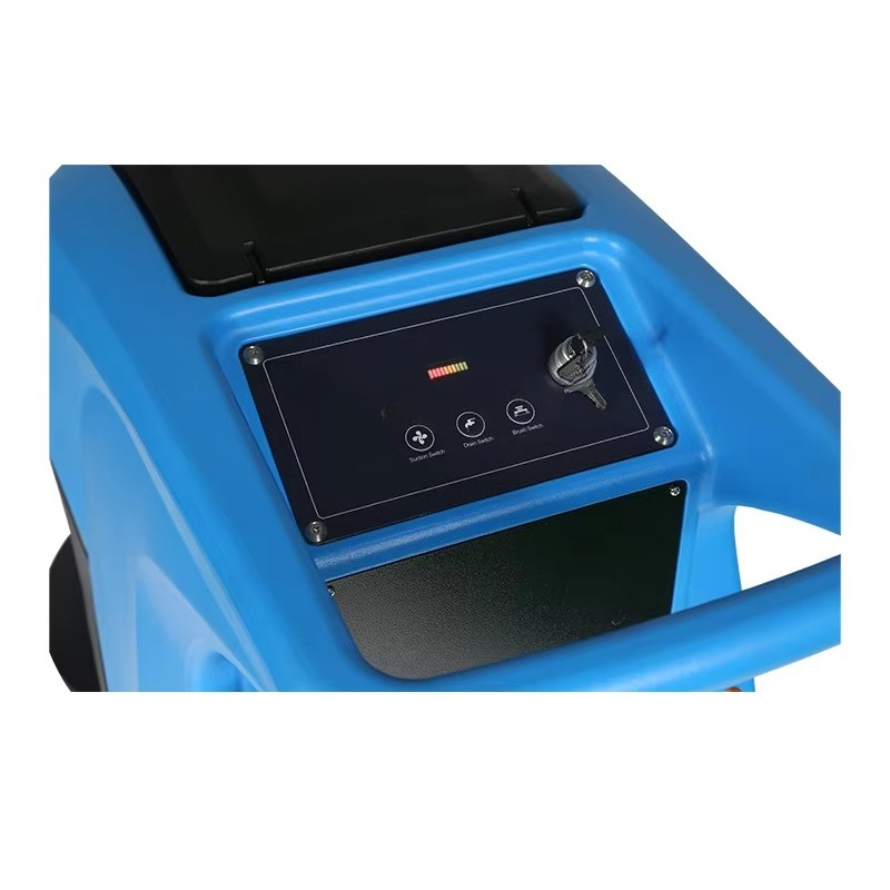 New 55L Electric Cordless Walk - Floor Scrubber Machine Walk Behind recension och pris