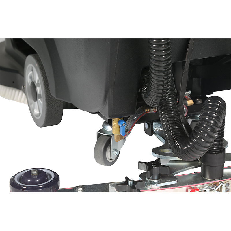 New 55L Electric Cordless Walk - Floor Scrubber Machine Walk Behind recension och pris