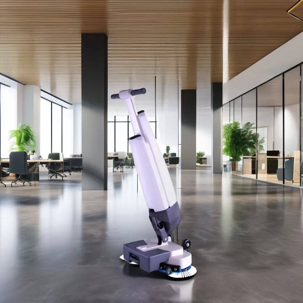 Fast Cleaning Floor Machine fo - Floor Scrubber Machine Walk Behind recension och pris