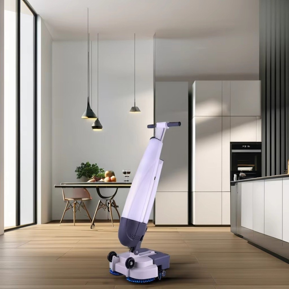 Fast Cleaning Floor Machine fo - Floor Scrubber Machine Walk Behind recension och pris