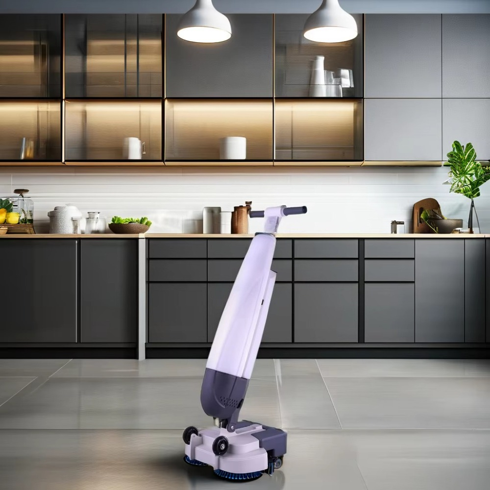 Fast Cleaning Floor Machine fo - Floor Scrubber Machine Walk Behind recension och pris