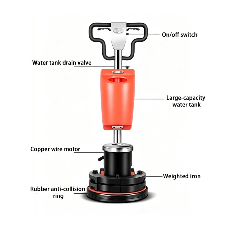 17 Inch Heavy Duty Walk-Behind - Floor Polishing Machine 17 Inch recension och pris