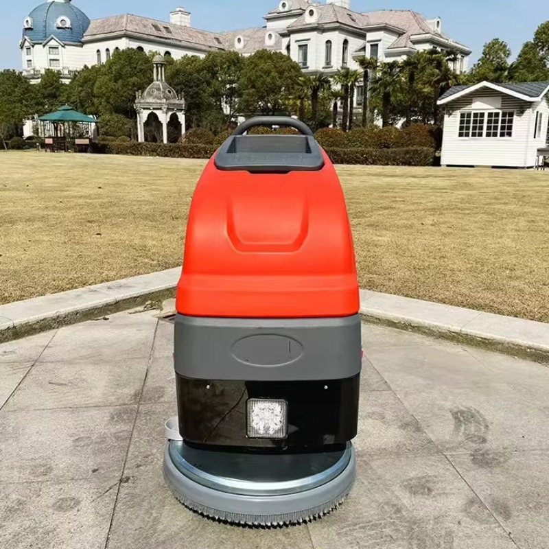 Hot Sell Electric Hand Push Fl - Floor Scrubber Machine Walk Behind recension och pris