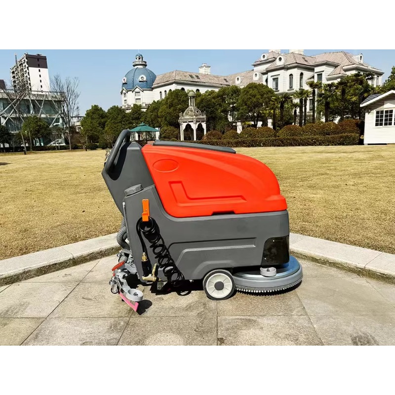Hot Sell Electric Hand Push Fl - Floor Scrubber Machine Walk Behind recension och pris