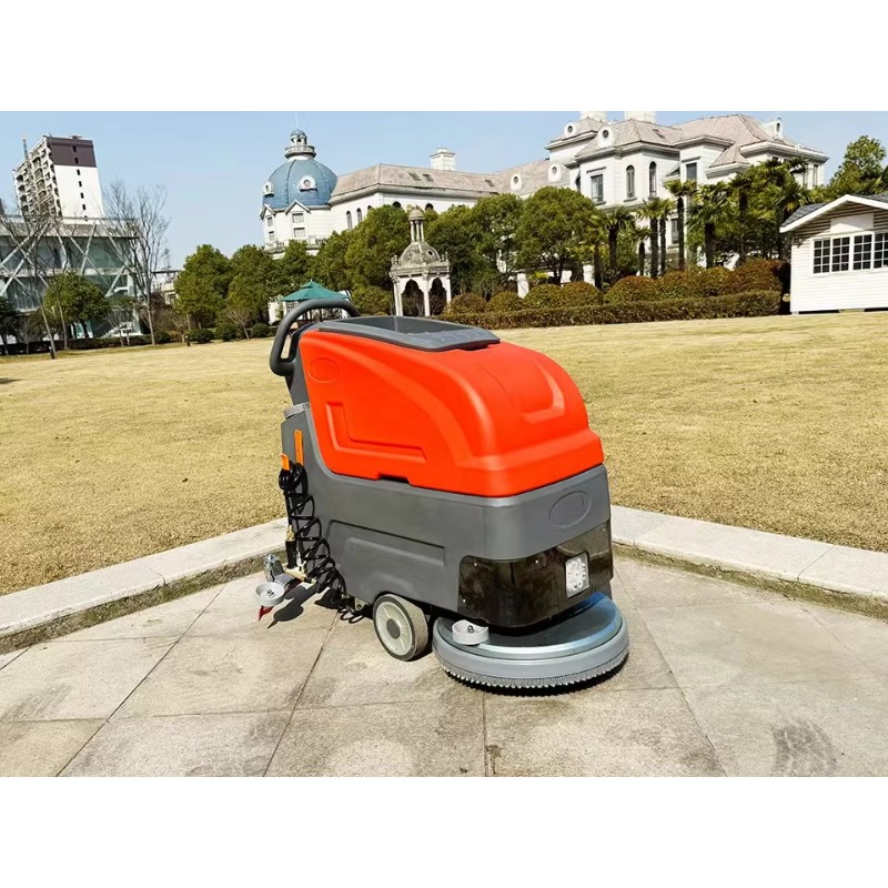 Hot Sell Electric Hand Push Fl - Floor Scrubber Machine Walk Behind recension och pris