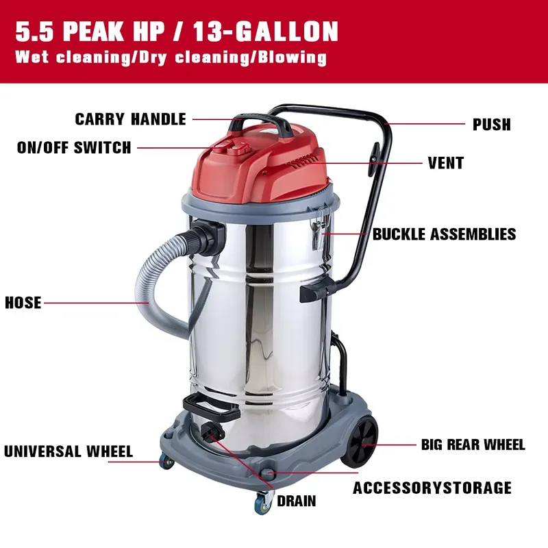 Dust Extraction 60L/15.85GAL 2 - Wet Dry Vacuum 60L recension och pris