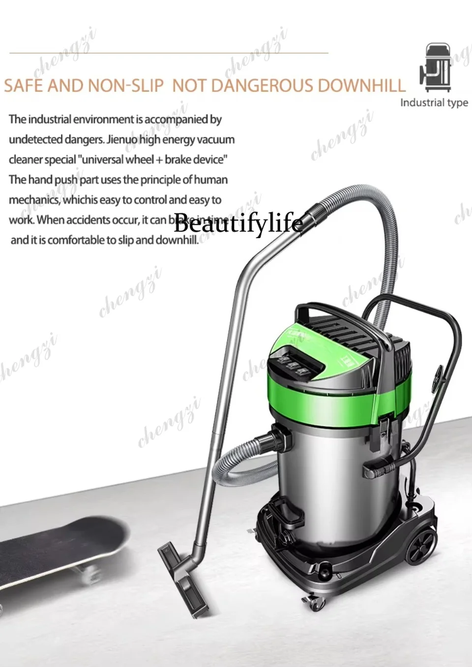 AB AB02 Heavy Industrial Vacuu - Industrial Vacuum Cleaner 3000W recension och pris