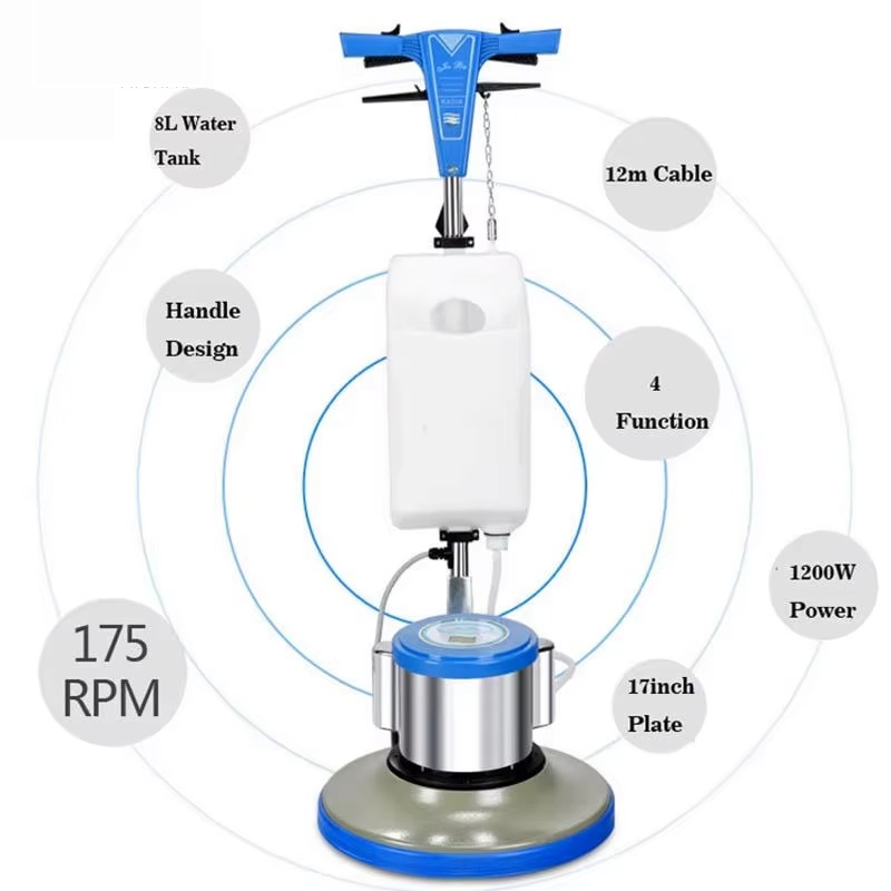 Commercial Cold Water Cleaning - Floor Scrubber Machine Walk Behind recension och pris
