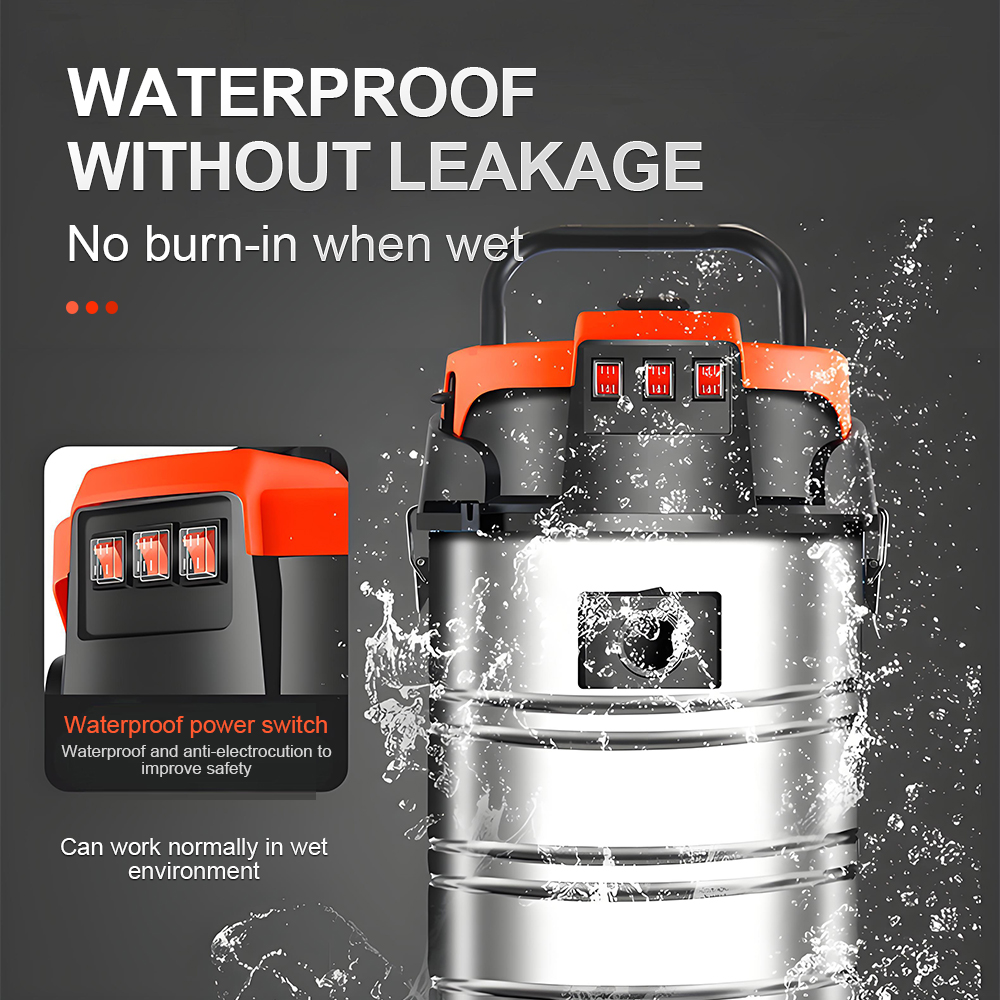 TUNGFULL Heavy Duty Wet And Dr - Wet Dry Vacuum 60L recension och pris
